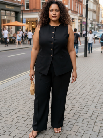 The Boss Mode Black Co-ord