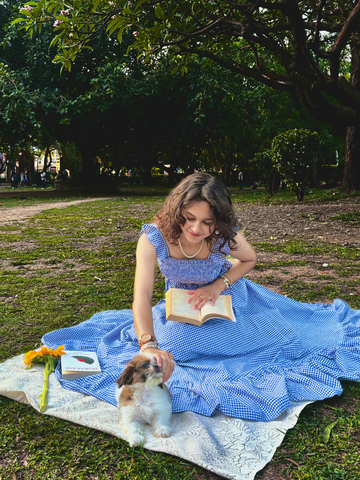 Picnic Princess – Gingham Maxi Dress