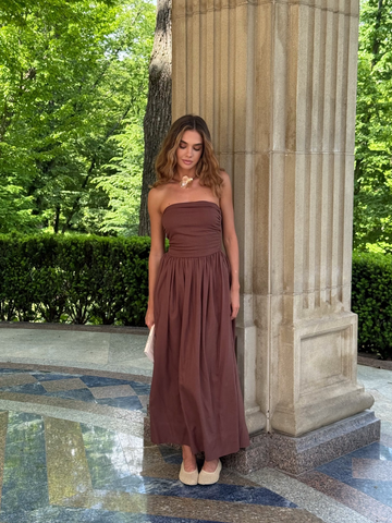 Mocha Muse Maxi Dress