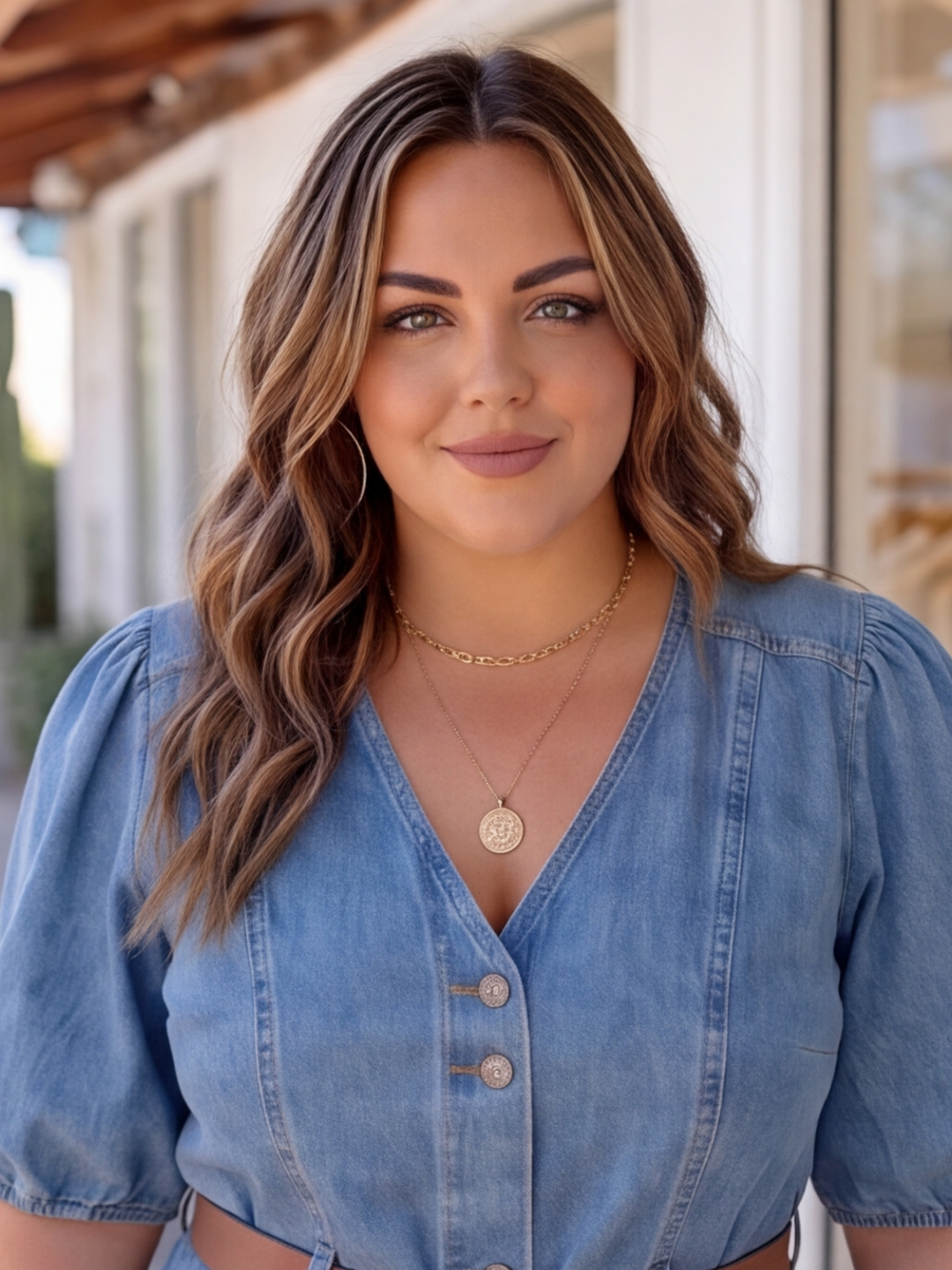 Indigo Daydream Curve Denim Dress