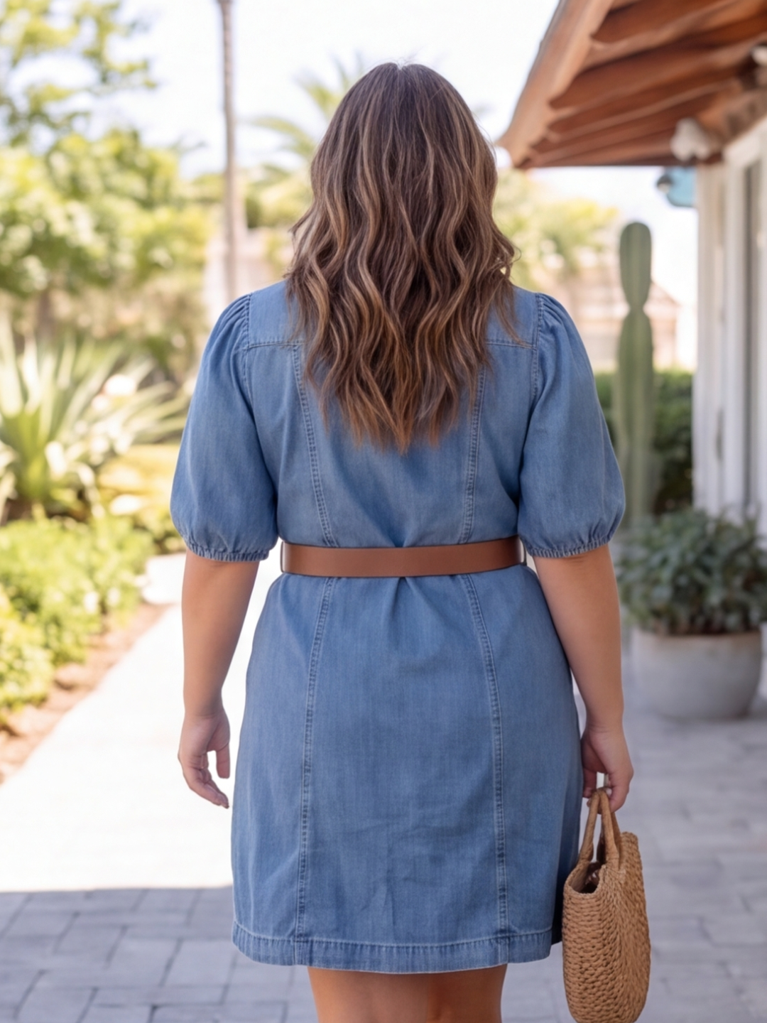 Indigo Daydream Curve Denim Dress