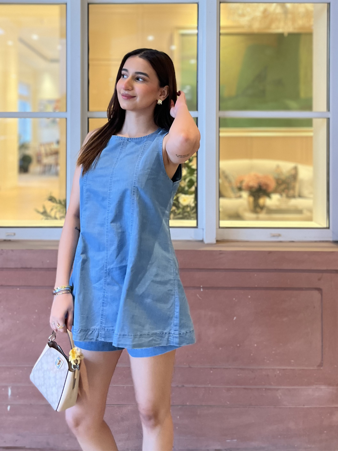Indigo Breeze Denim Set