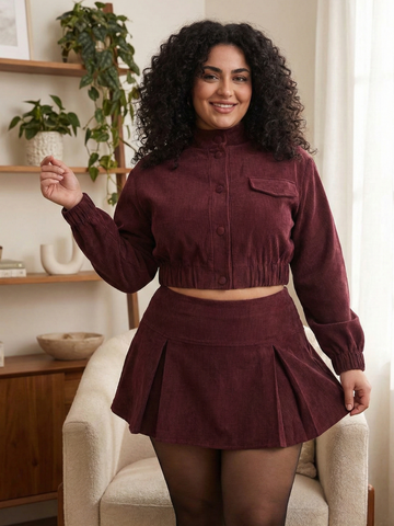 The Mulberry Muse Co-ord Set Curve Edit