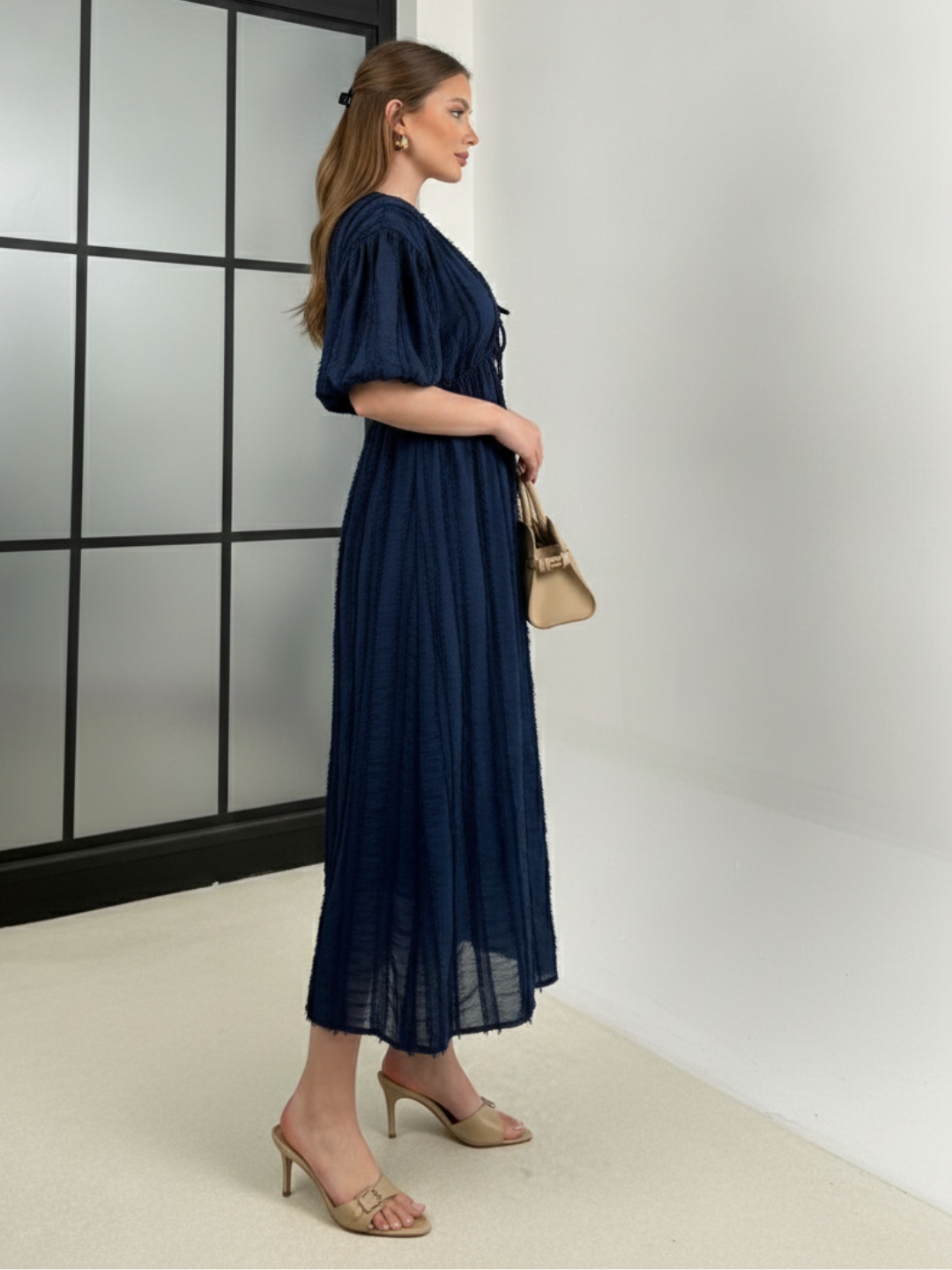 Midnight Meadow Maxi Dress