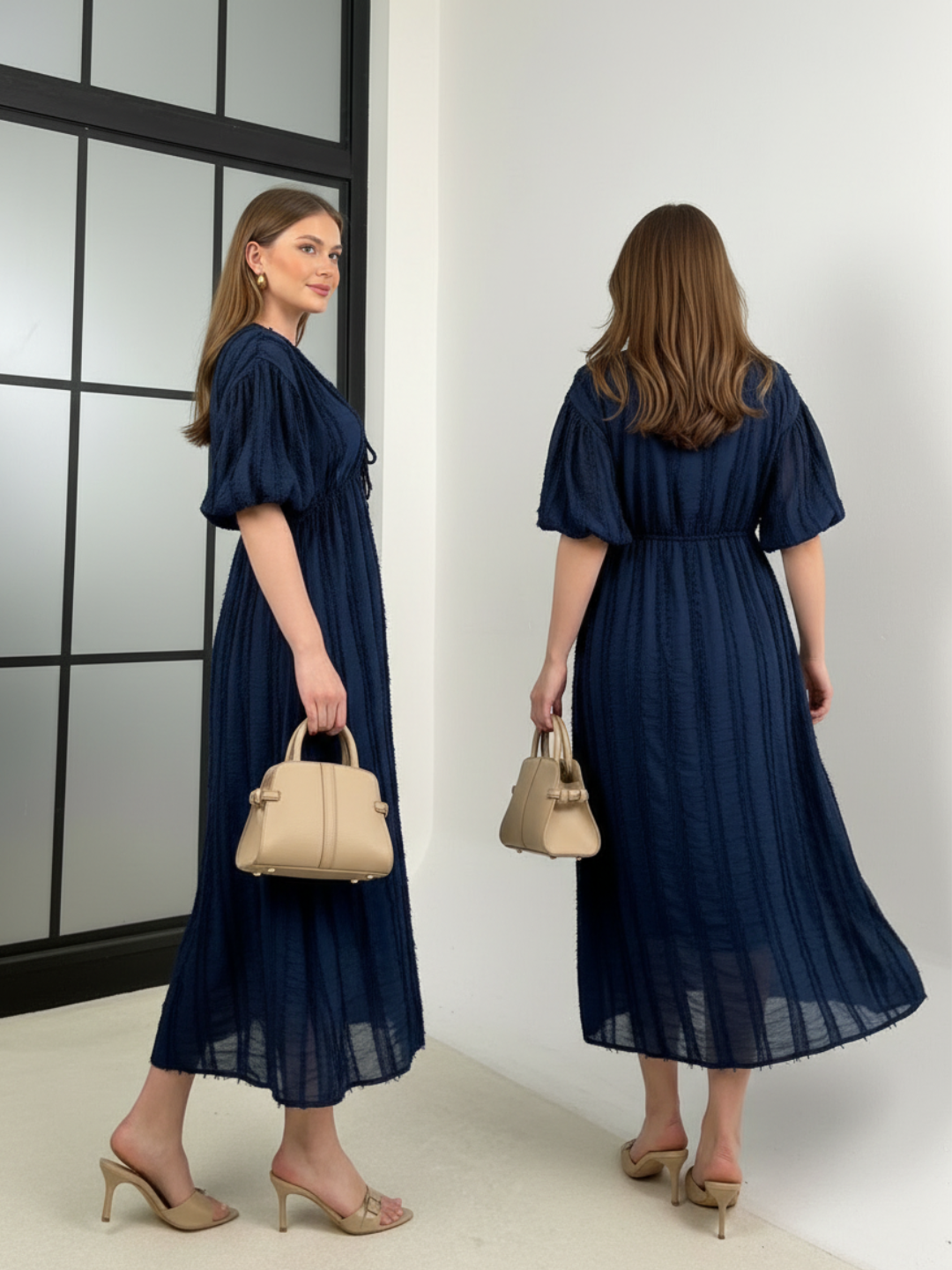 Midnight Meadow Maxi Dress