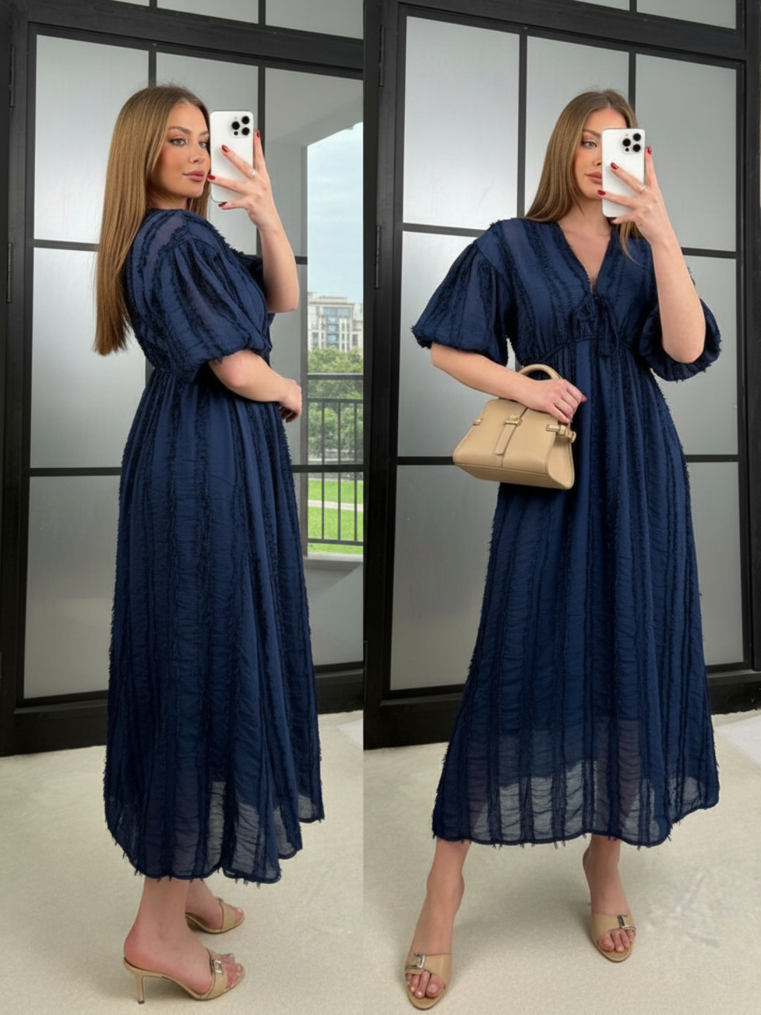 Midnight Meadow Maxi Dress