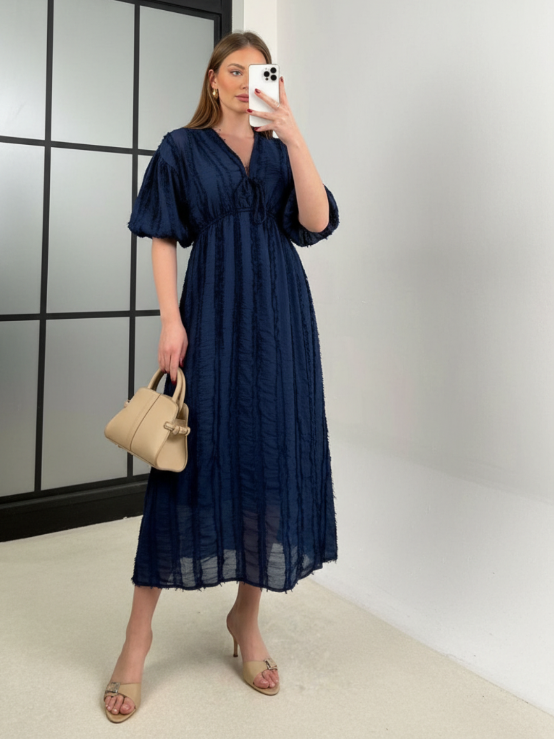 Midnight Meadow Maxi Dress