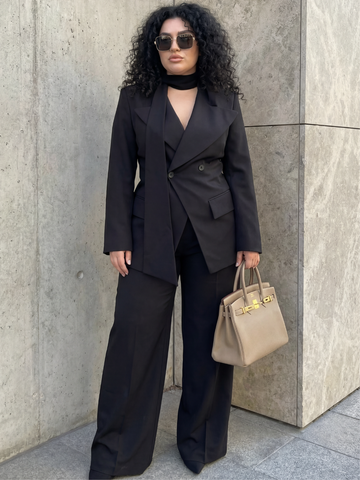 Midnight Power Suit Set Curve Edit