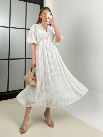 Ivory Meadow Maxi Dress
