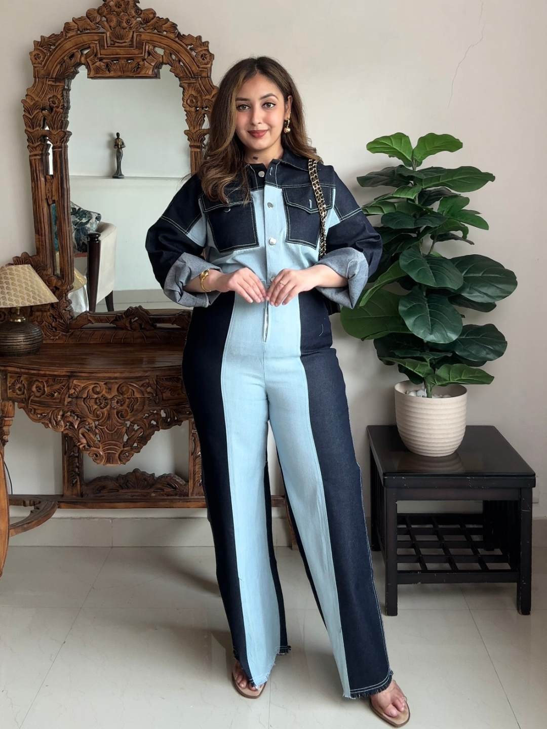 Dual Drift Denim Co-ord Set