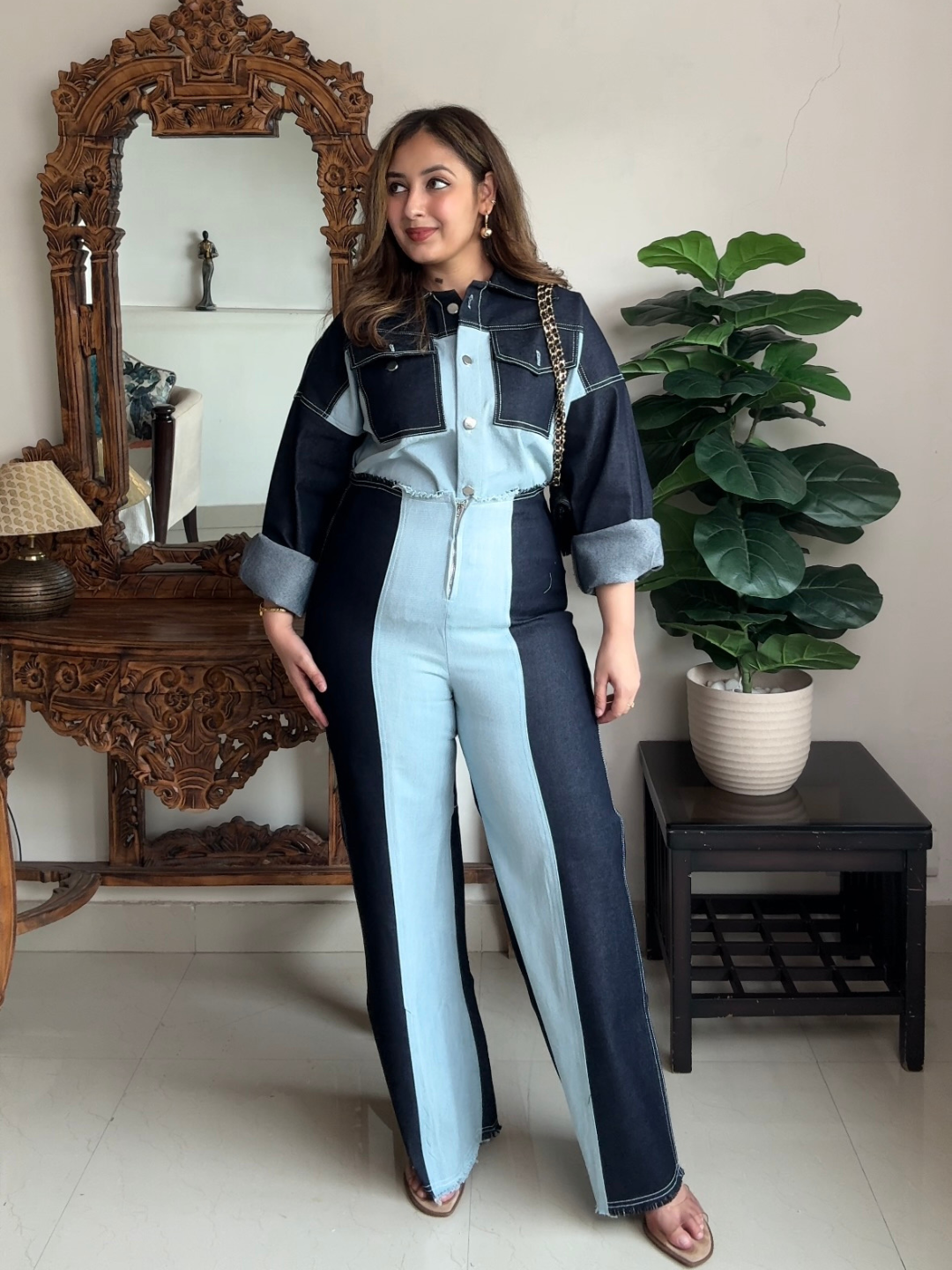 Dual Drift Denim Co-ord Set