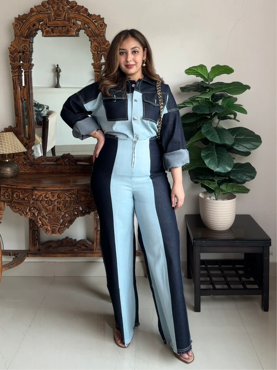 Dual Drift Denim Co-ord Set