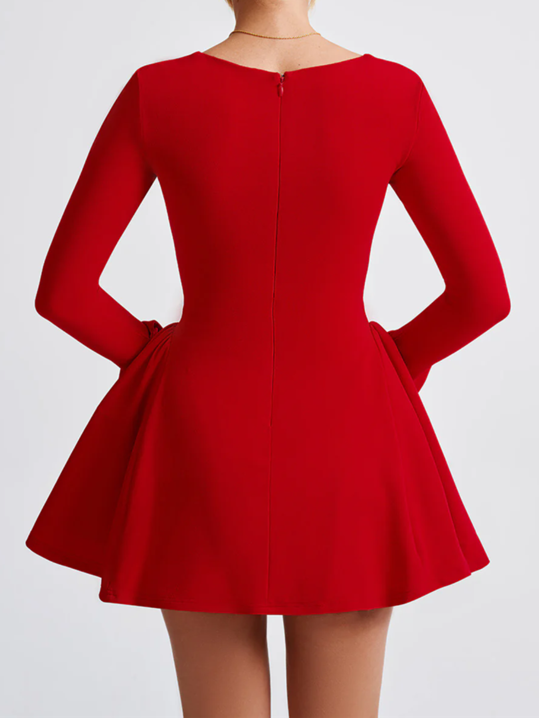 Sweetheart Red Mini Dress