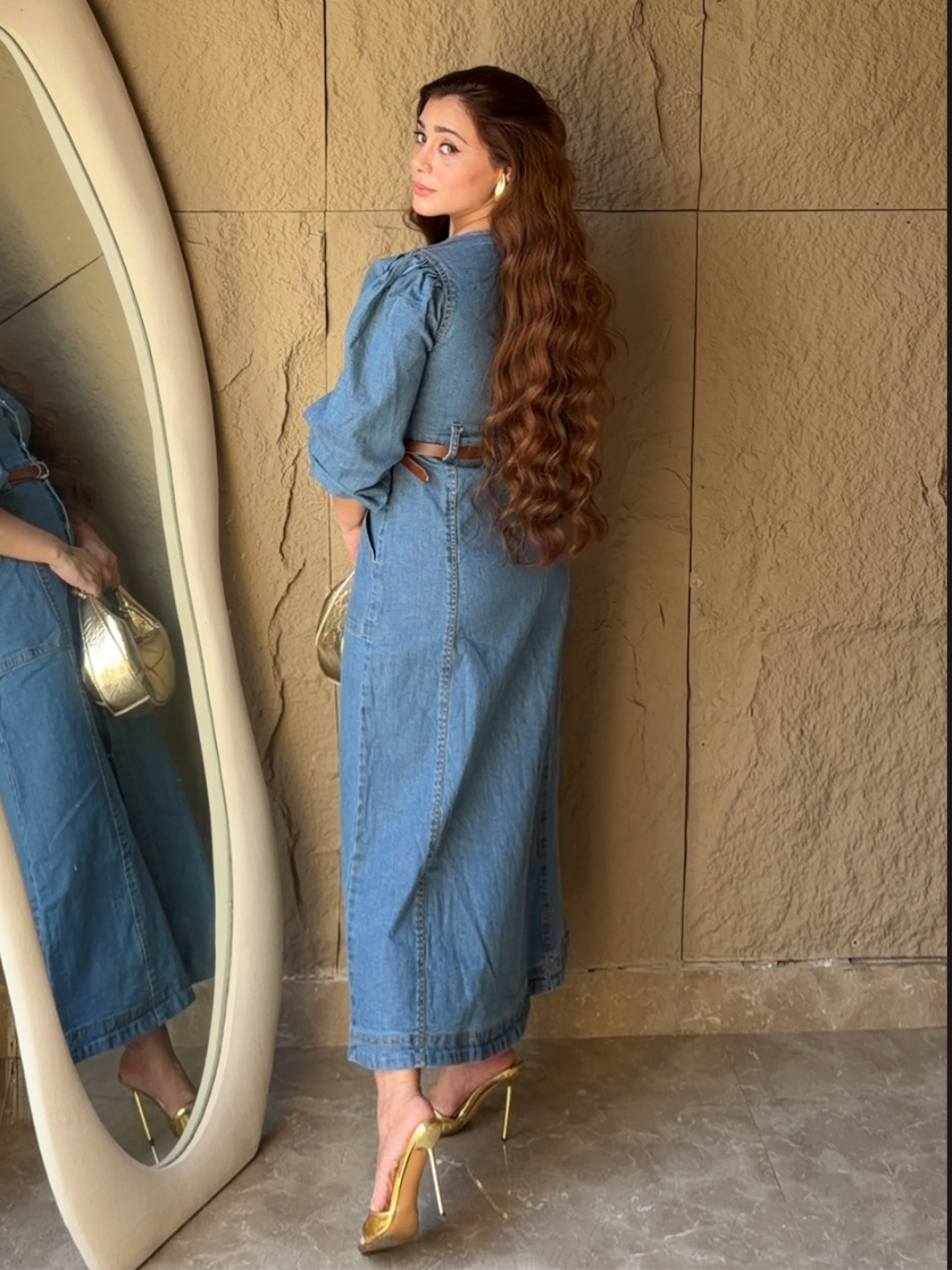 Classic Curve Denim Dress