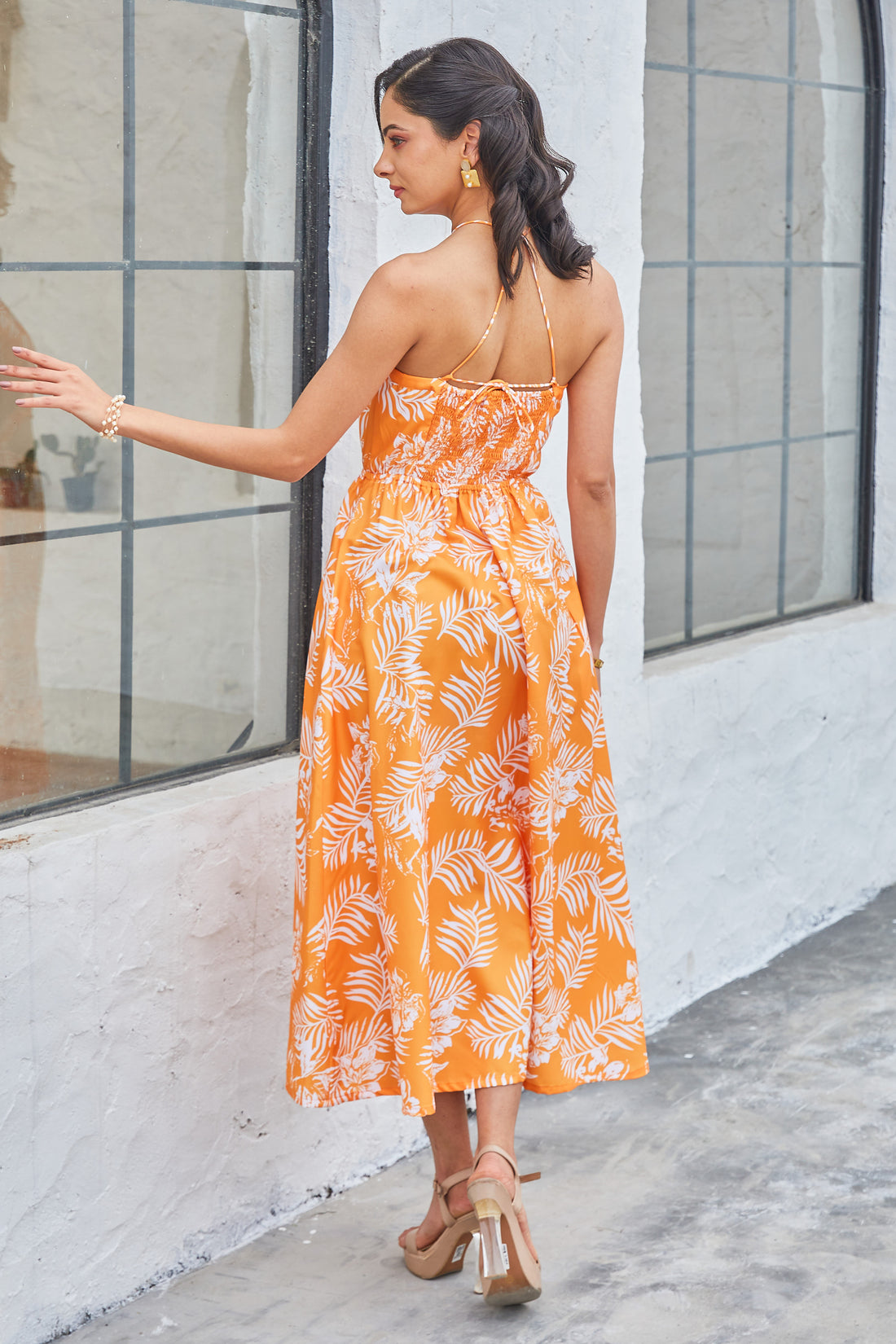 Aurora Flared Maxi Dress