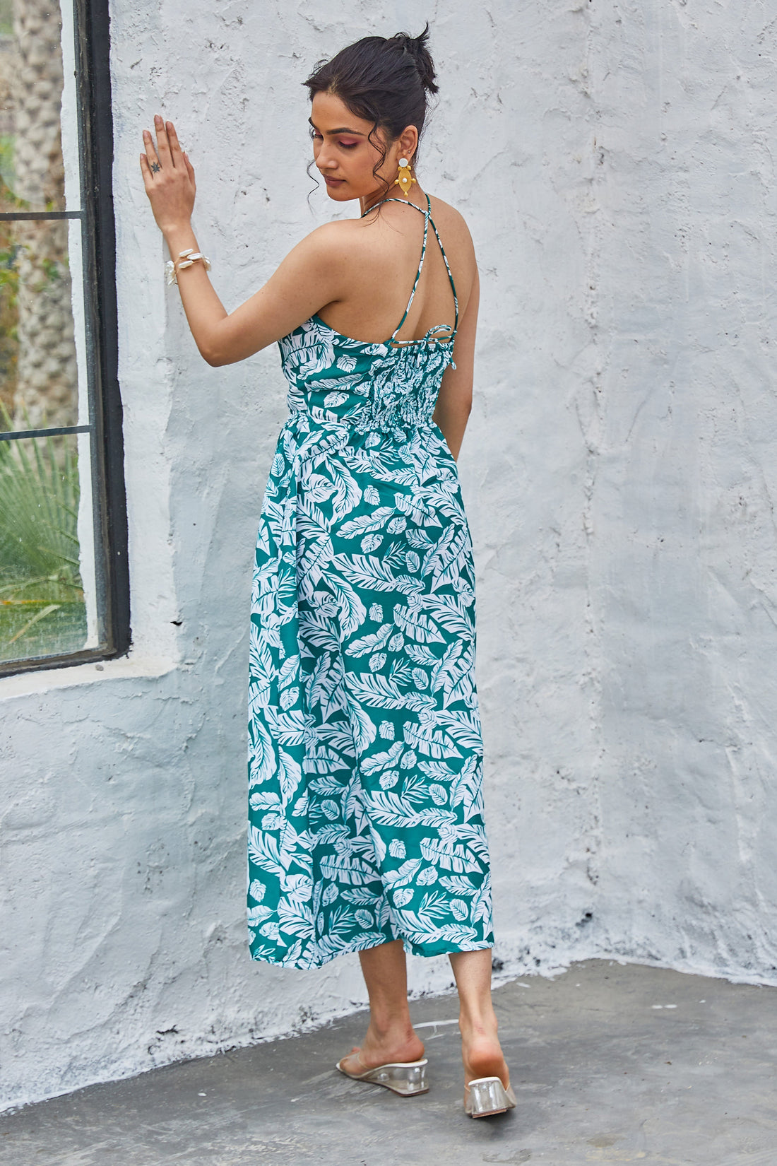 Aurora Flared Maxi Dress