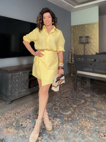 Lemon Zest Two-Piece Co-Ord Set