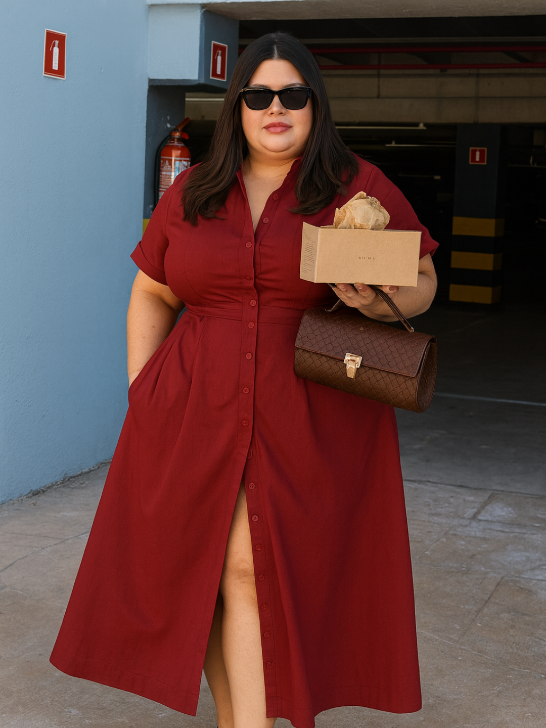 The Refined Edit – Silk Cotton Maxi Dress