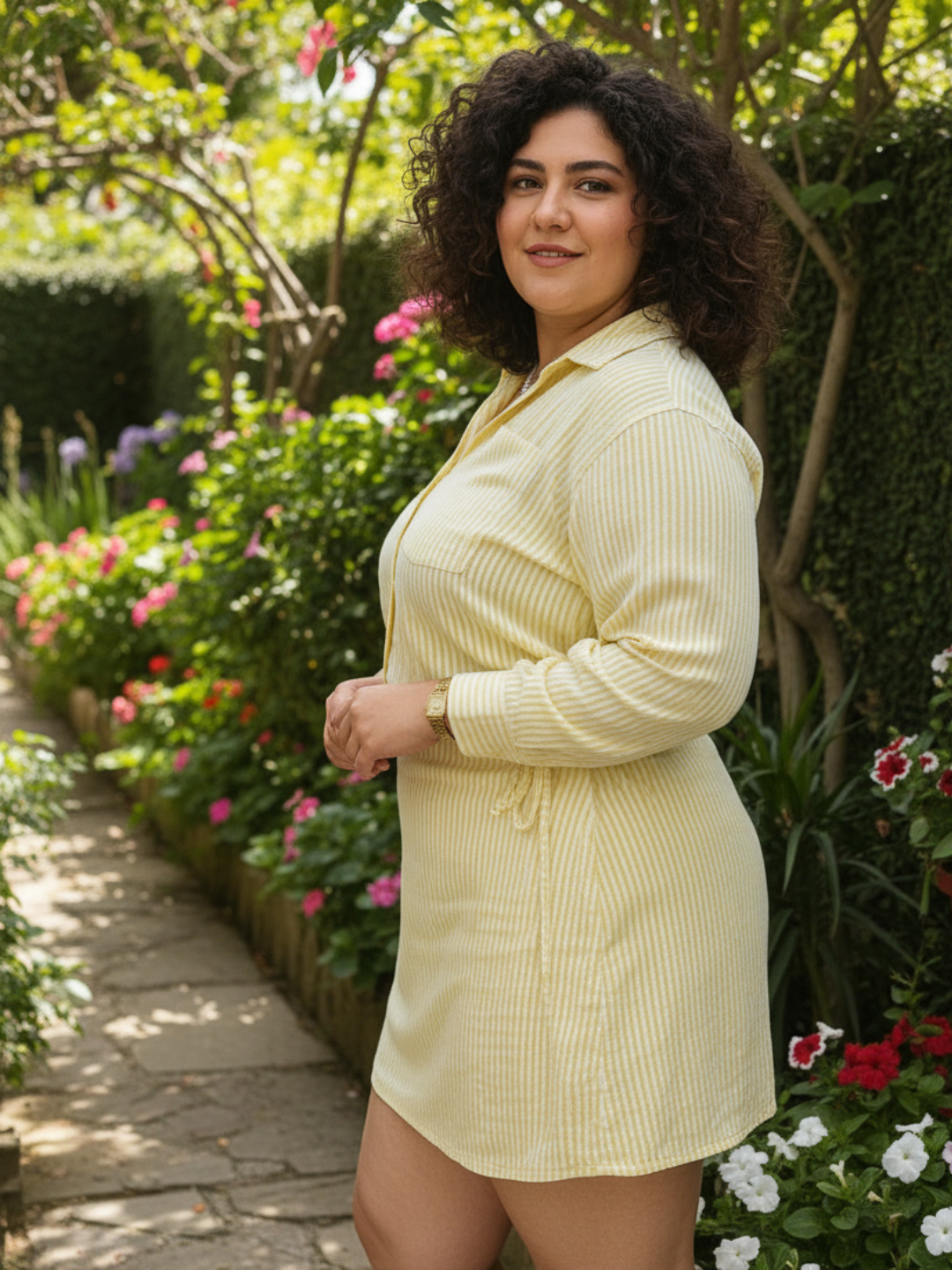 The Lemon Zest Curve Co-ord Set – Sunshine in Every Curve