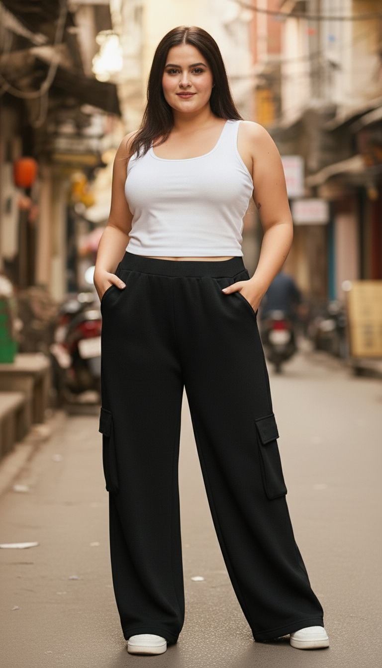 Black Fleece Pocket Jogger