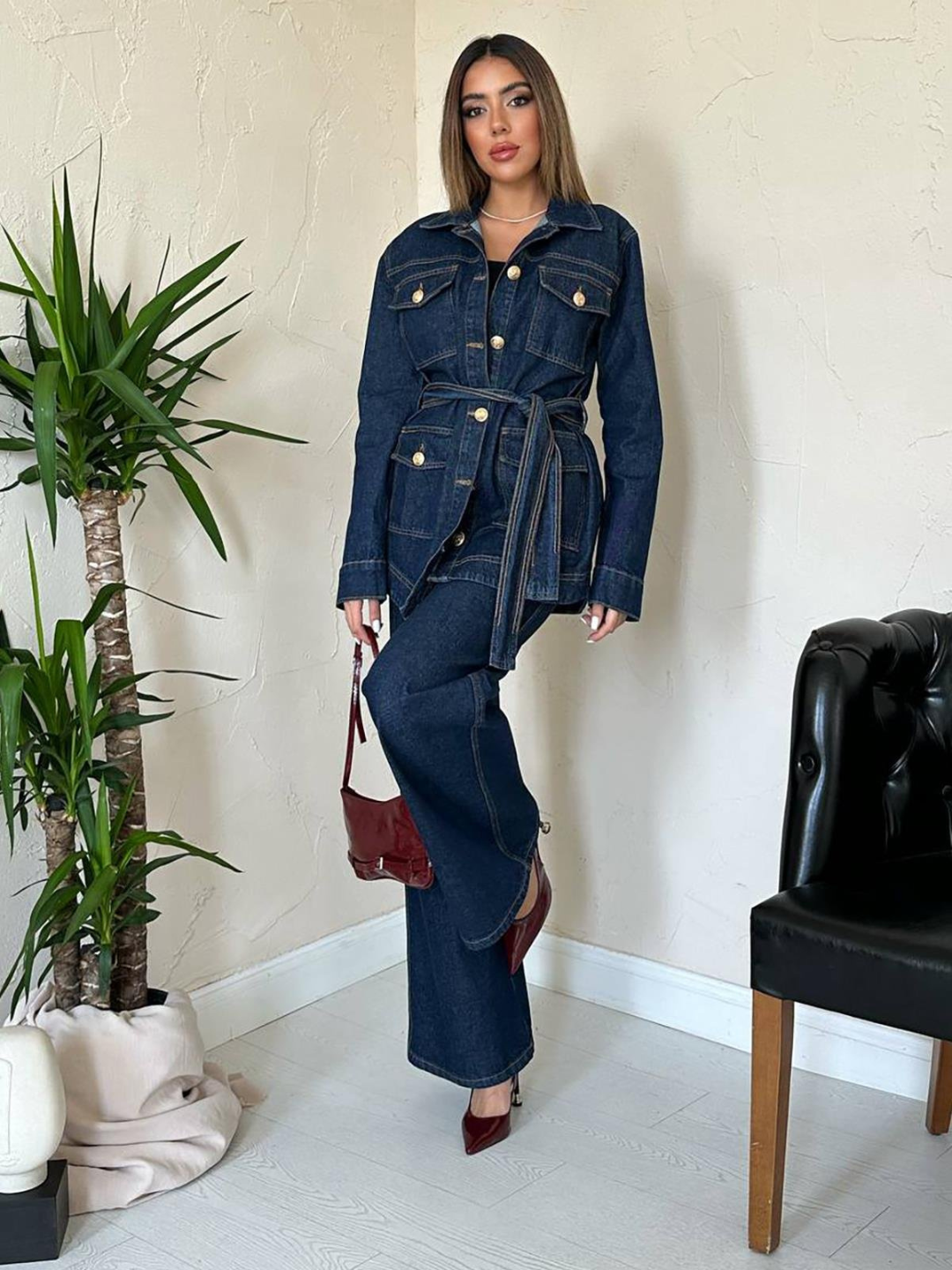 Midnight Hour Denim Co-ord Set