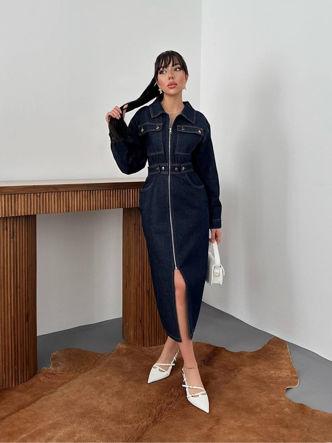 Blue Hour Denim Dress