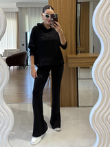 Noir Luxe Suede Co-ord Set