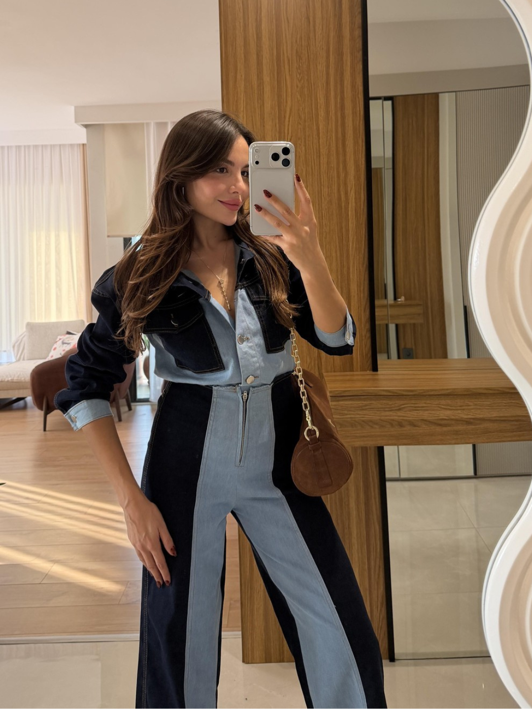 Dual Drift Denim Co-ord Set