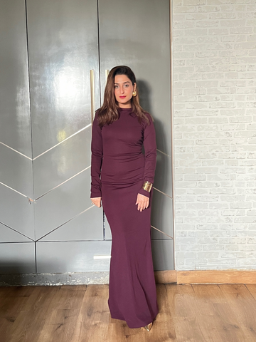 Wine Charm Bodycon Dress