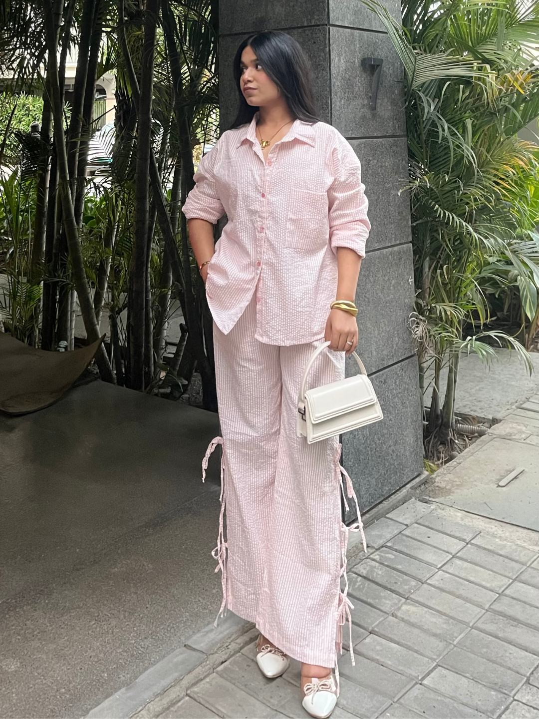 The Riviera Striped Co-ord