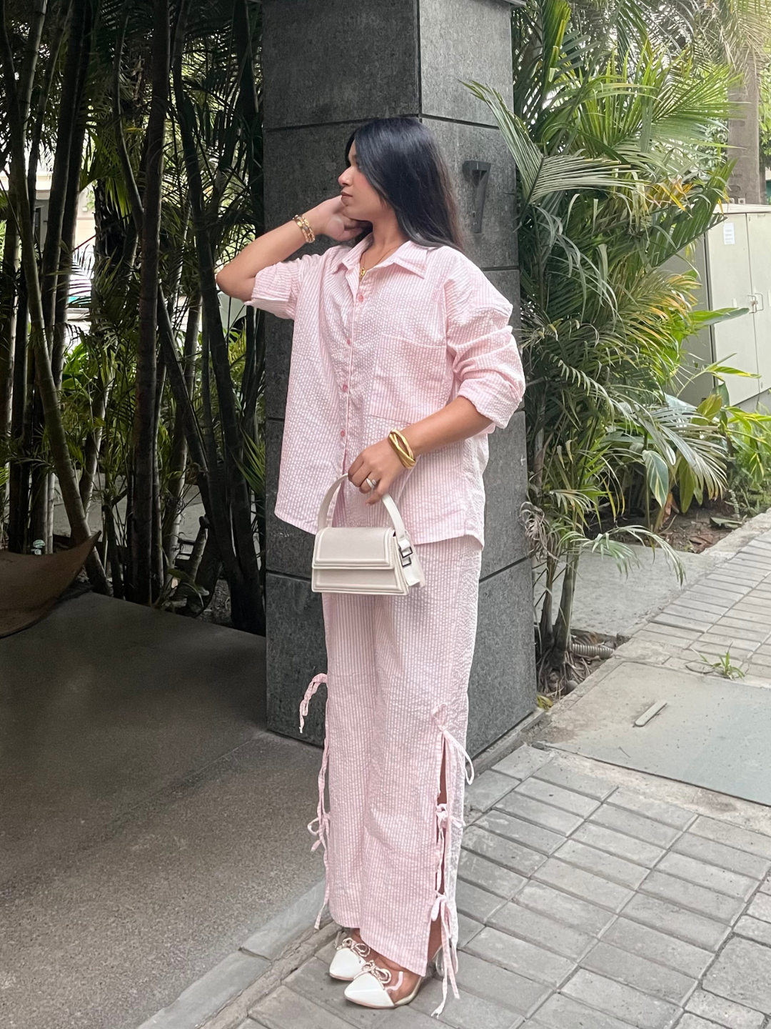 The Riviera Striped Co-ord