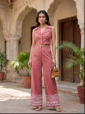 Blush Aura Co-ord Set