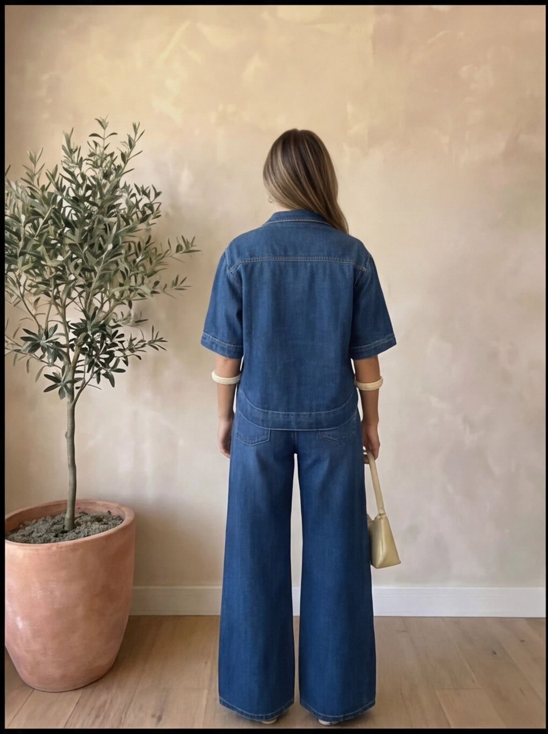 Everyday Relaxed Denim Co-ord Set
