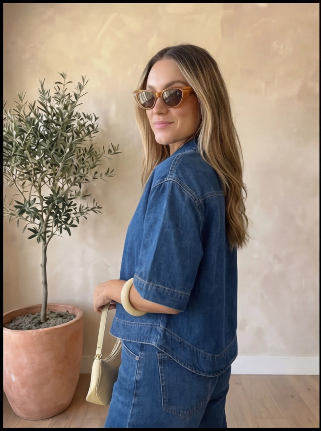 Everyday Relaxed Denim Co-ord Set