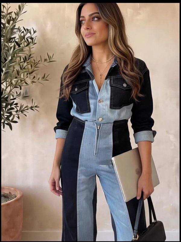 Dual Drift Denim Co-ord Set